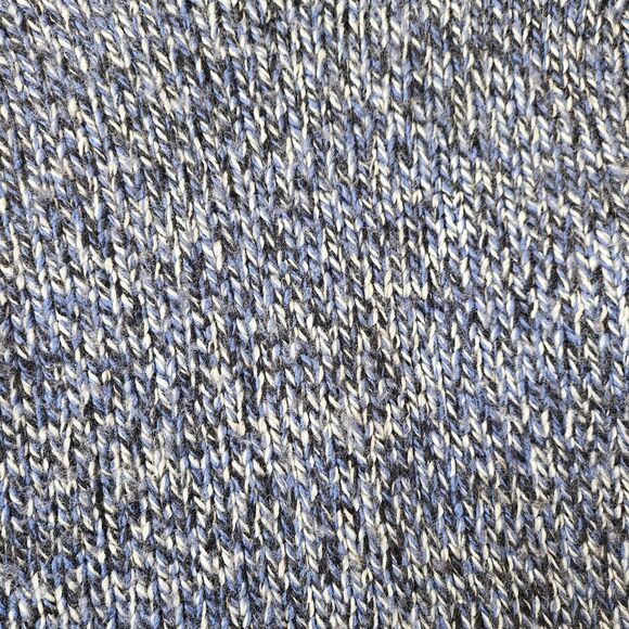 Vtg GAP Chunky Wool Turtleneck Sweater Women's Small Blue Heavyweight Knit Y2K - Picture 4 of 8